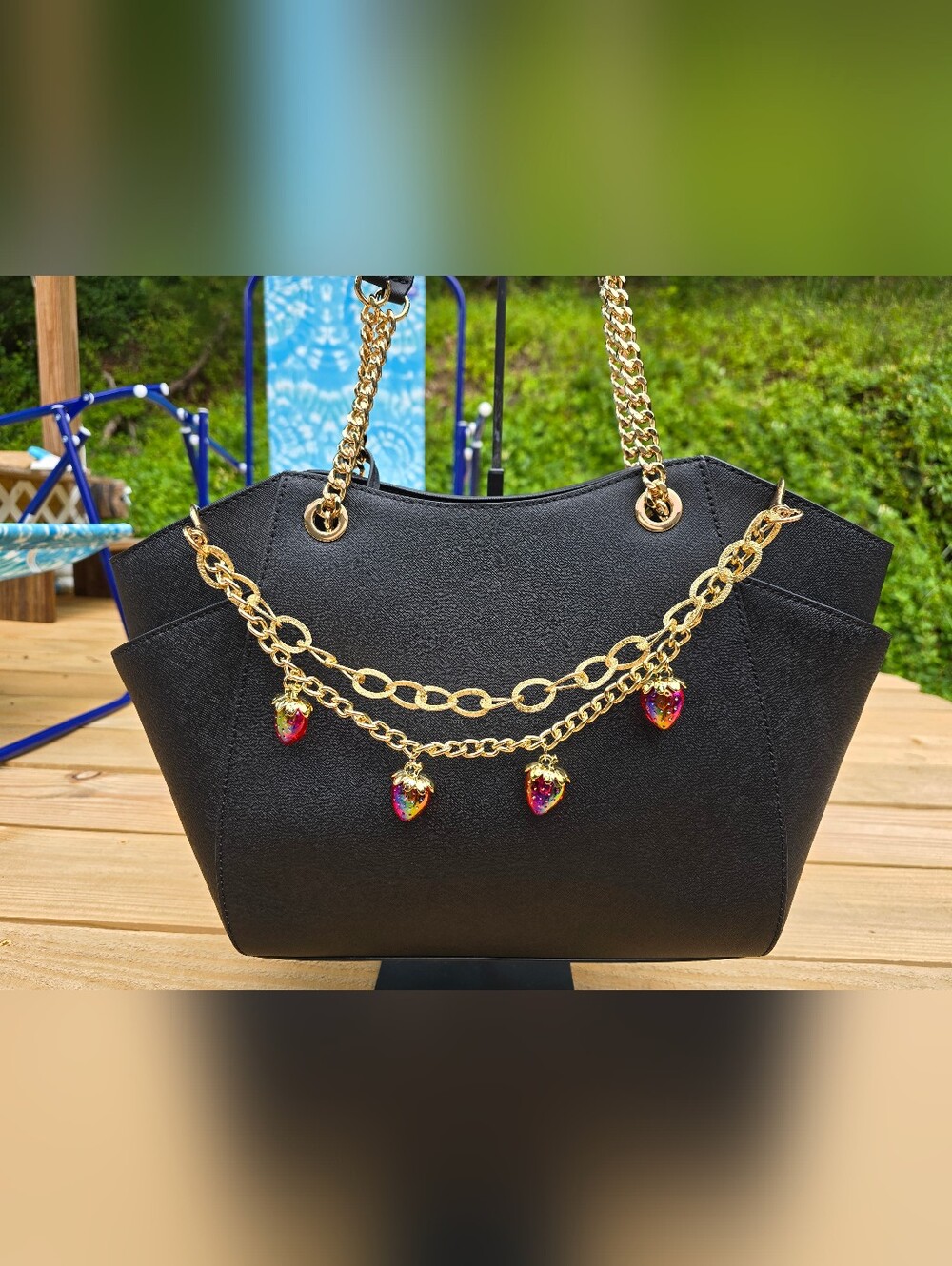 Straqberries Galore Bag Belt Charm